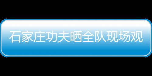 石家庄功夫晒全队现场观战国足，网友纷纷留言打探汪嵩动向