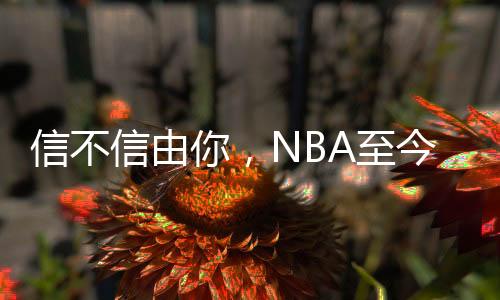 信不信由你，NBA至今算得上进攻万花筒就5人 哈登都不能算