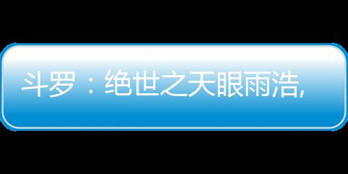 斗罗：绝世之天眼雨浩,斗罗：绝世之天眼雨浩